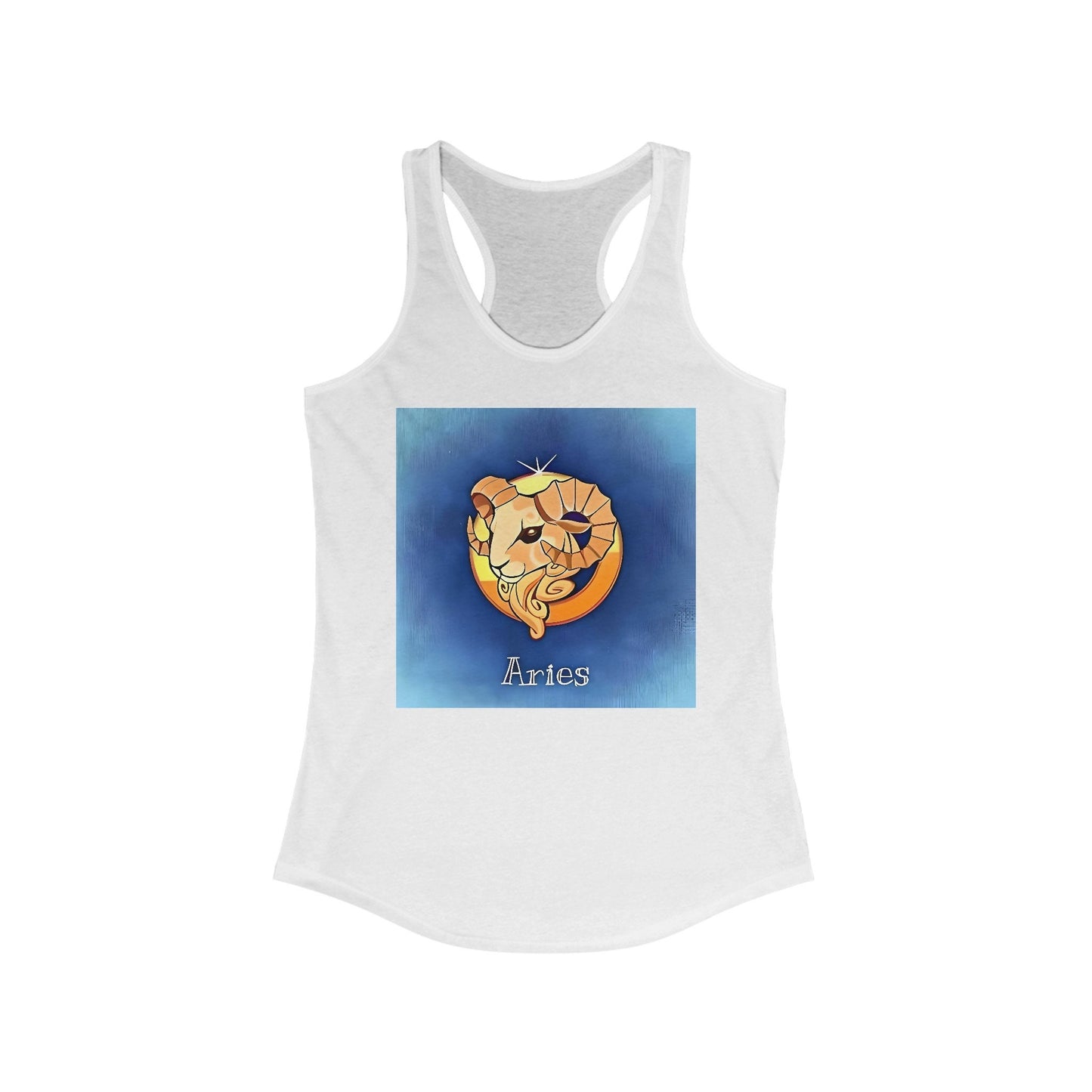 Aries Zodiac Women's Ideal Racerback Tank