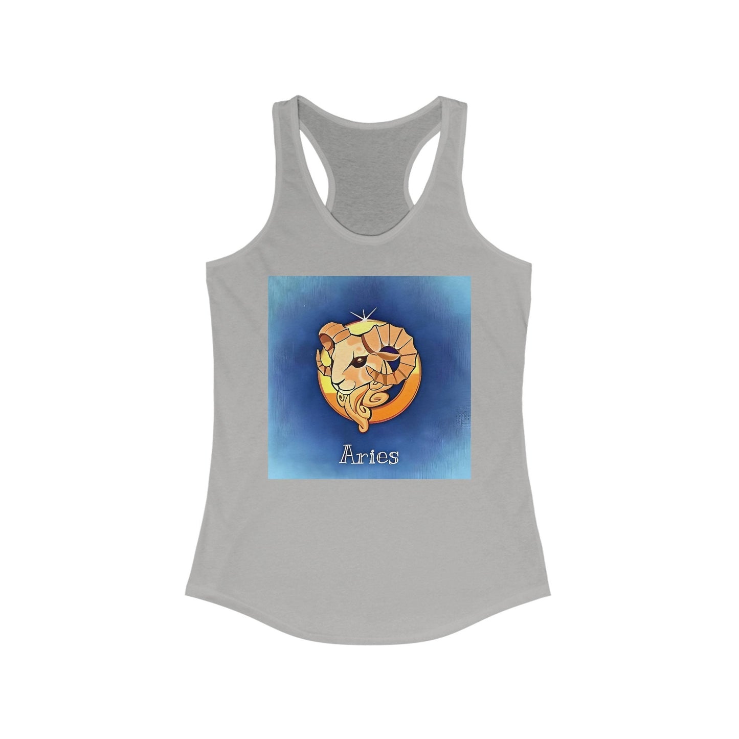 Aries Zodiac Women's Ideal Racerback Tank