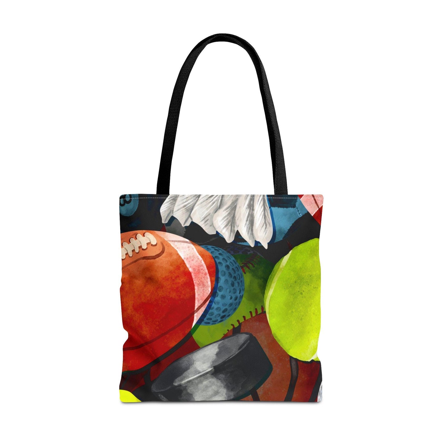 Sports Tote Bag | Floral Leaves Canvas Tote | Stylish Reusable Shopping Bag.