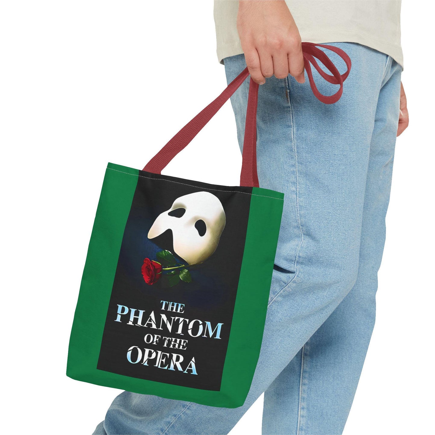 Phantom of the Opera Tote Bag. Great Gift for Broadway Enthusiast.  Broadway Gift. Gift for her, Gift for him.