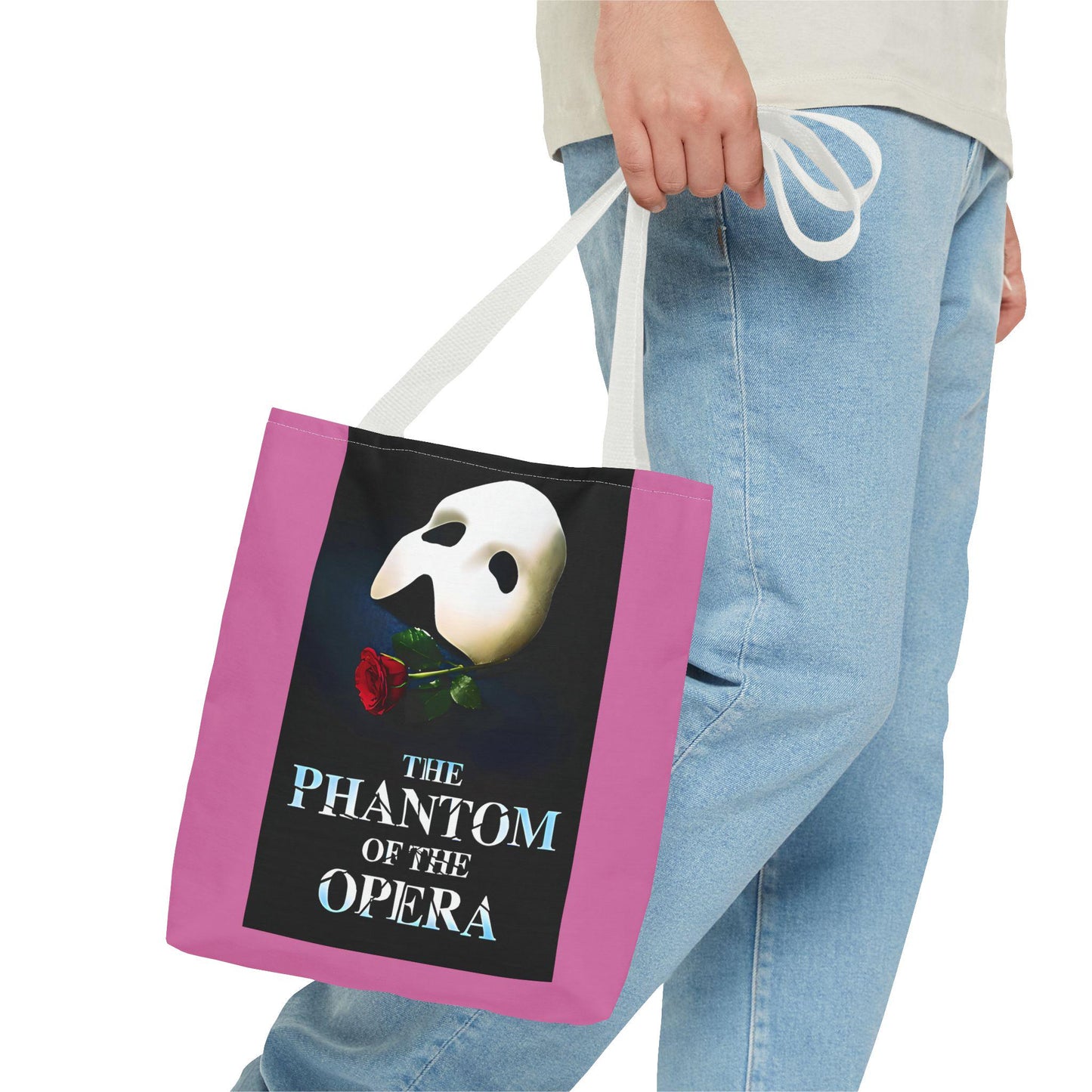 Phantom of the Opera Tote Bag. Great Gift for Broadway Enthusiast.  Broadway Gift. Gift for her, Gift for him.