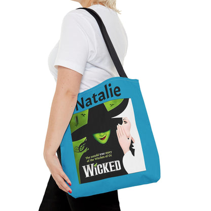 Personalized Wicked Tote Bag - Perfect Gift for Broadway Enthusiasts, Musical Theater Fans, and Wicked Lovers - Ideal Broadway Gift.