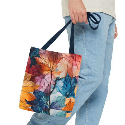 Autumn Leaves Tote Bag | Autumn Leaves Canvas Tote | Stylish Reusable Shopping Bag.