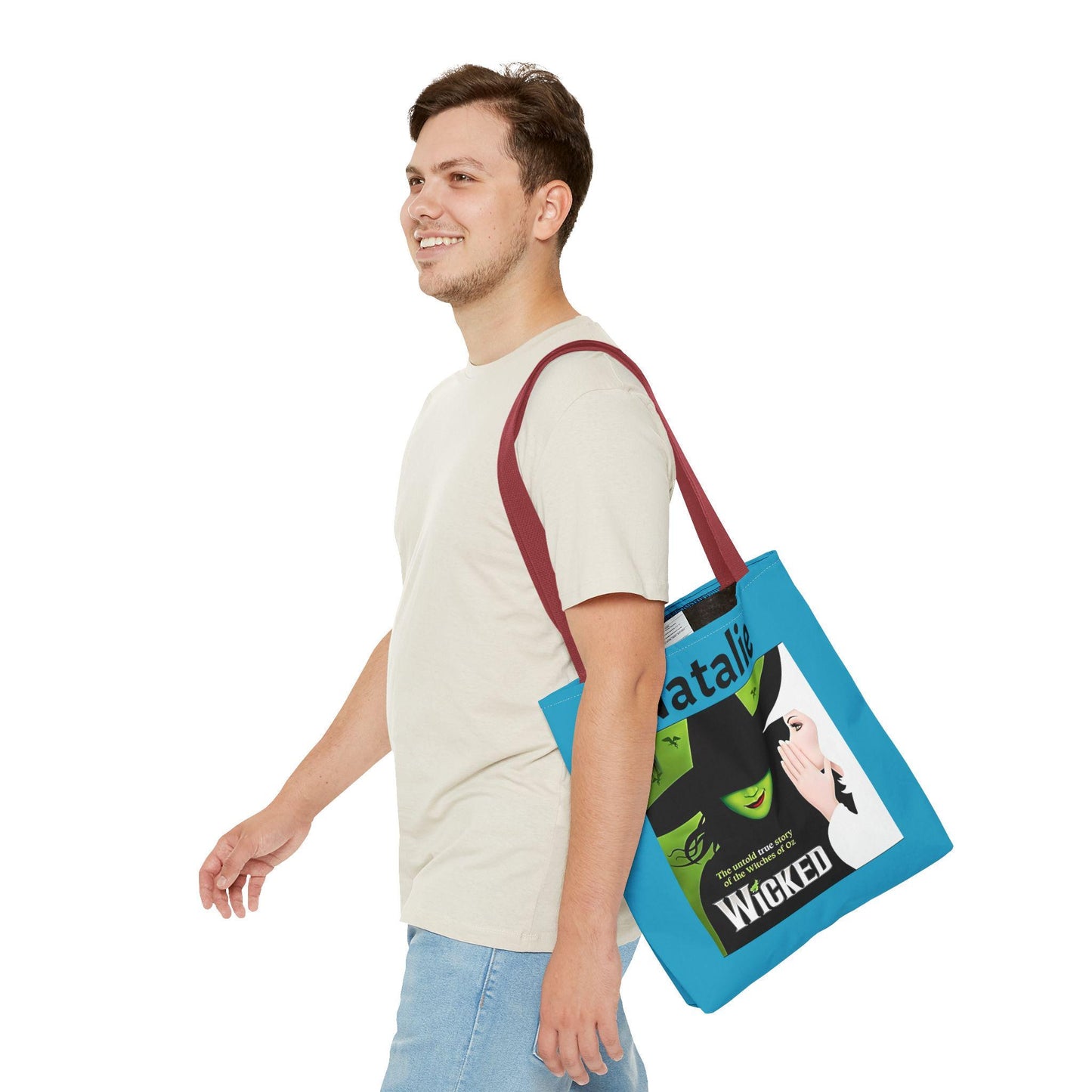 Personalized Wicked Tote Bag - Perfect Gift for Broadway Enthusiasts, Musical Theater Fans, and Wicked Lovers - Ideal Broadway Gift.