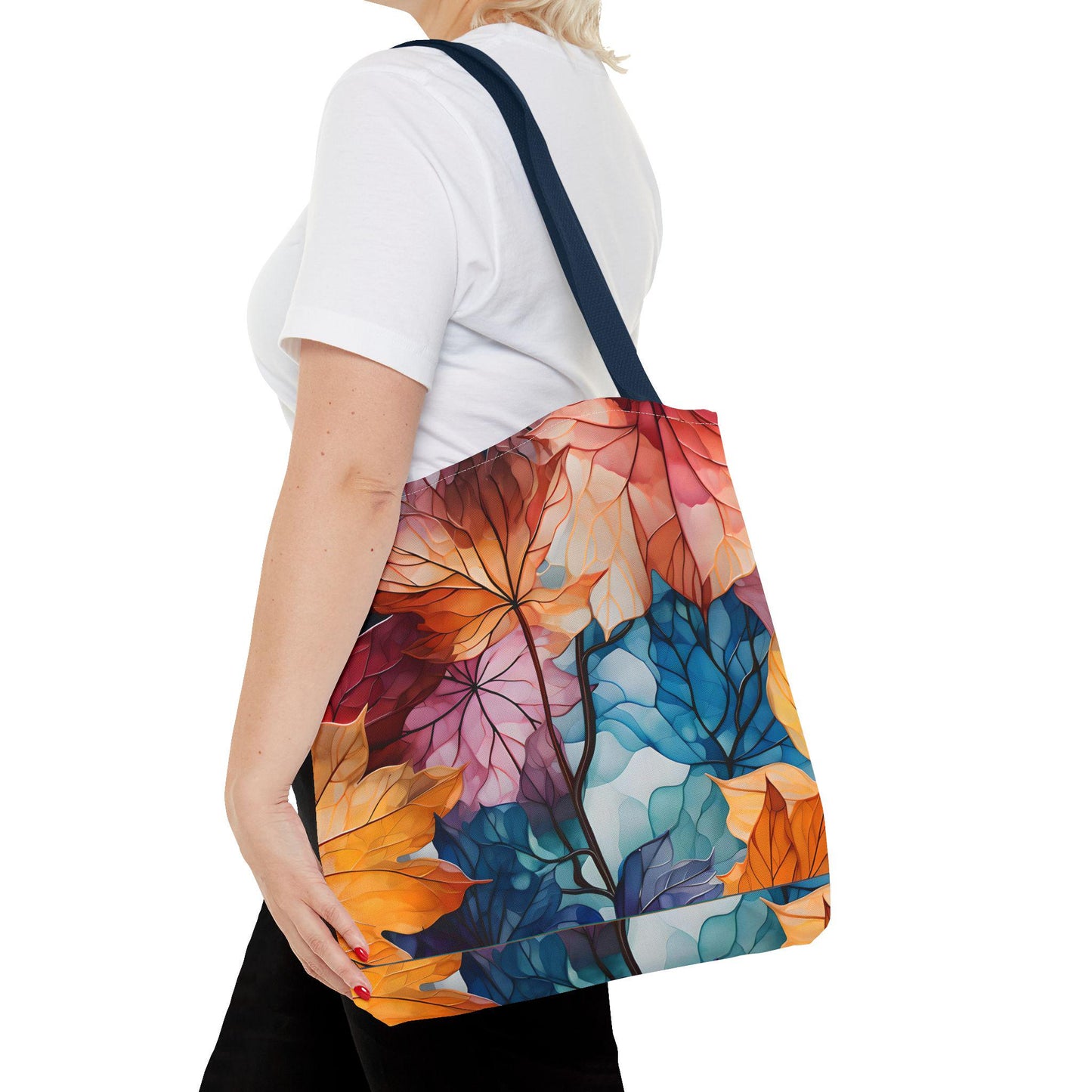 Autumn Leaves Tote Bag | Autumn Leaves Canvas Tote | Stylish Reusable Shopping Bag.