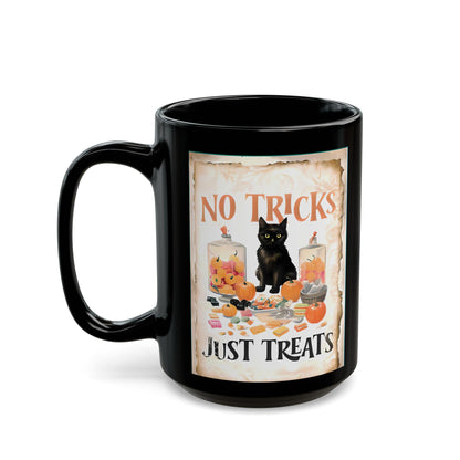 No Tricks Just Treats Halloween Mug, Halloween Lover Gift, Halloween Gift, Teacher Gift, Halloween Decor.