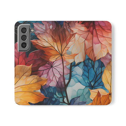 Autumn Leaves Flip Cases - Autumn Leaves Phone Covers, Autumn Leaves Fan Accessories, Autumn Leaves Phone Protectors, Autumn Leaves Gifts