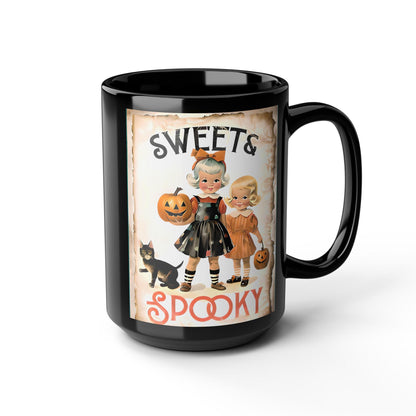 Sweet And Spooky Halloween Mug, Halloween Lover Gift, Halloween Gift, Teacher Gift, Halloween Decor.