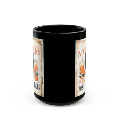 No Tricks Just Treats Halloween Mug, Halloween Lover Gift, Halloween Gift, Teacher Gift, Halloween Decor.