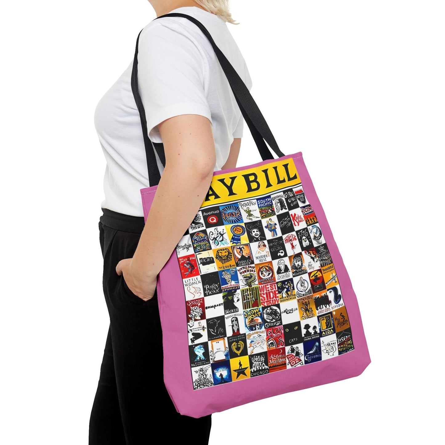 Playbill Tote Bag. Great Gift for Broadway Enthusiast.  Broadway Gift. Gift for her, Gift for him.