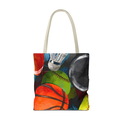 Sports Tote Bag | Floral Leaves Canvas Tote | Stylish Reusable Shopping Bag.