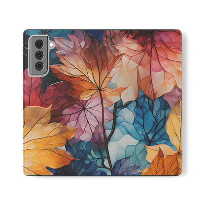 Autumn Leaves Flip Cases - Autumn Leaves Phone Covers, Autumn Leaves Fan Accessories, Autumn Leaves Phone Protectors, Autumn Leaves Gifts