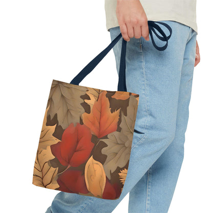 Autumn Leaves Tote Bag | Autumn Leaves Canvas Tote | Stylish Reusable Shopping Bag.