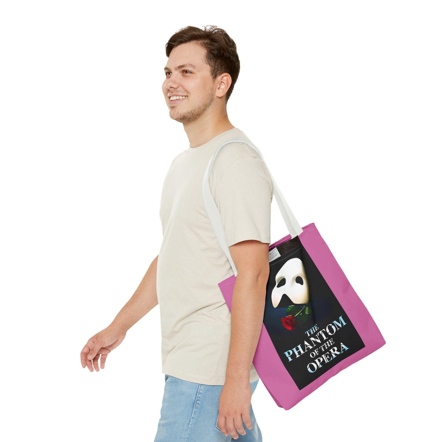 Phantom of the Opera Tote Bag. Great Gift for Broadway Enthusiast.  Broadway Gift. Gift for her, Gift for him.