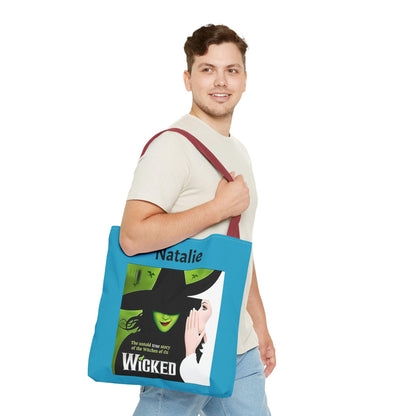 Personalized Wicked Tote Bag - Perfect Gift for Broadway Enthusiasts, Musical Theater Fans, and Wicked Lovers - Ideal Broadway Gift.