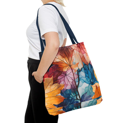 Autumn Leaves Tote Bag | Autumn Leaves Canvas Tote | Stylish Reusable Shopping Bag.