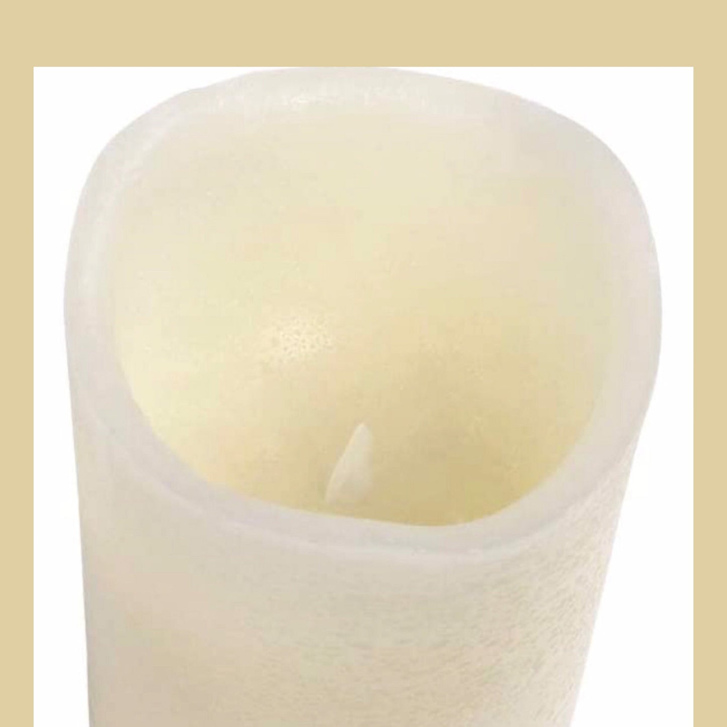 Black Lives Matter FistFlameless Real Wax - unscented Glowing Warm White LED candle. Dimensions: 3" D x 6" H (7.62 x 15.24 cm).