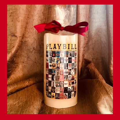 Handmade PLAYBILL Classical Musicals Real Wax Flameless Unscented Candle. Broadway Fan will love their gift. Explore Now!