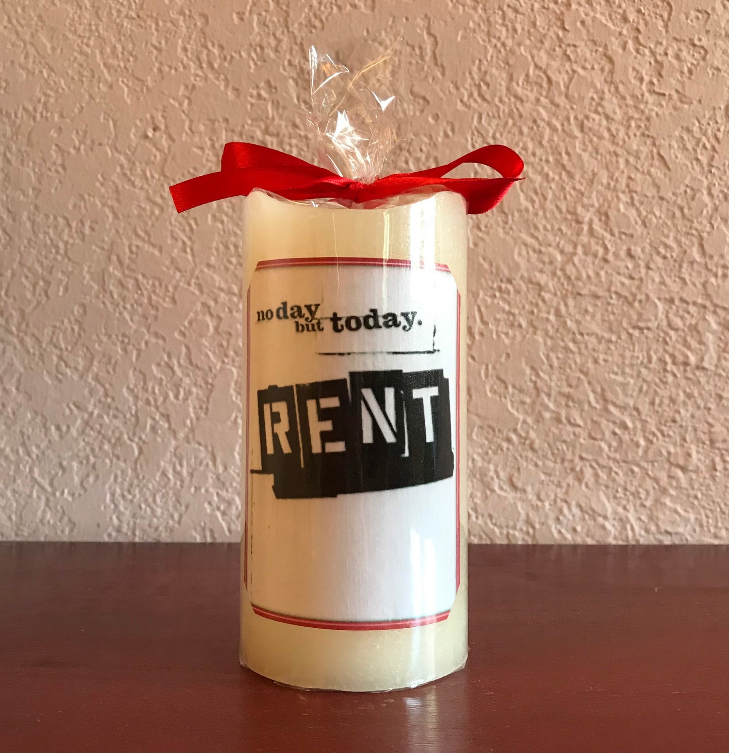 Broadway RENT Musical Flameless Candle w Timer. Gift for yourself, family and friends. Musical Theater Fan will love your gift! Explore Now!