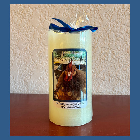 Personalized Flameless Pet Memorial Candle with Timer – Unique & Thoughtful Keepsake Gift – Meaningful Pet Remembrance That Lasts a Lifetime