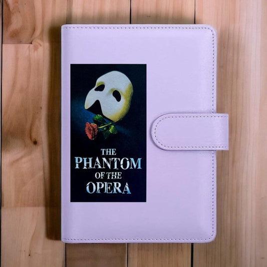 The Phantom of the Opera Budget Binder, Money Saving Binder w Zipper Envelopes, Cash Envelopes & Expense Budget Sheets and To Do List.