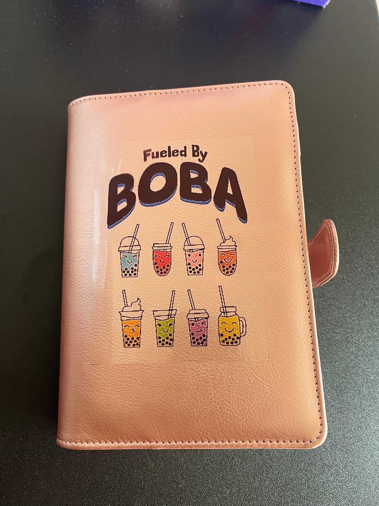 Boba Budget Binder w Zipper Envelopes, Cash Envelopes, and Expense Budget Sheets, along with a handy To-Do List for effective budgeting.