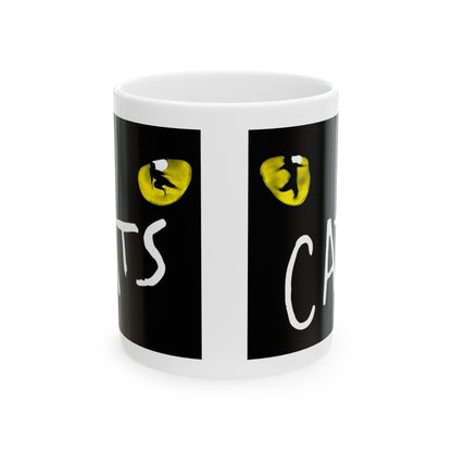 CATS Ceramic Mug - (11oz, 15oz) Ideal Gift for Broadway Enthusiasts