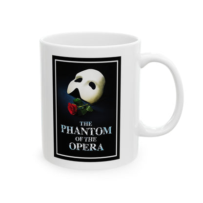 Phantom of the Opera Ceramic Mug | Available in 11oz & 15oz | Ideal Gift for Broadway Musical Fans | Theater Lover’s Mug.