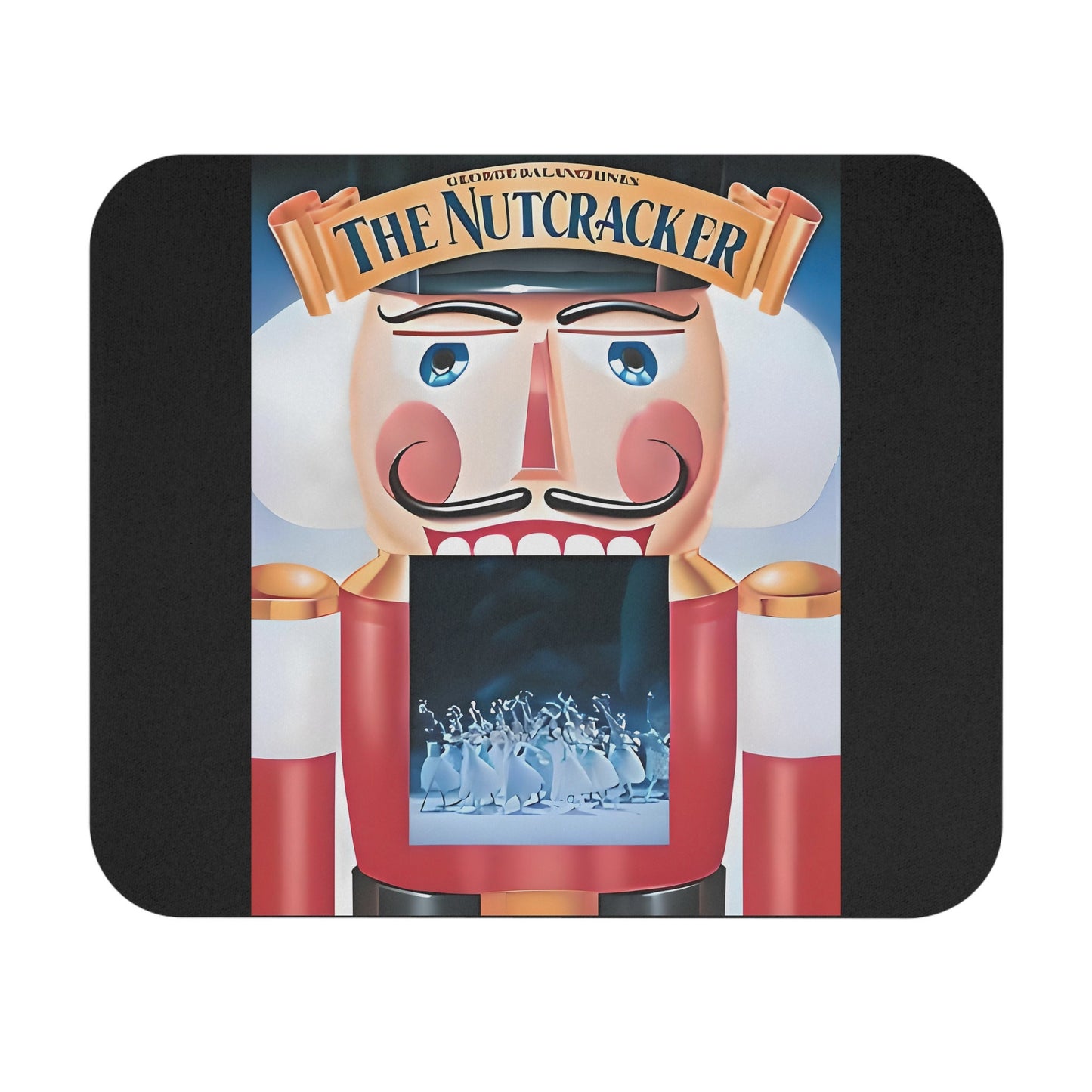 The Nutcracker Musical Theater Mouse Pad (Rectangle). Great gift for Ballet enthusiasts. Gift for her. Gift for him.