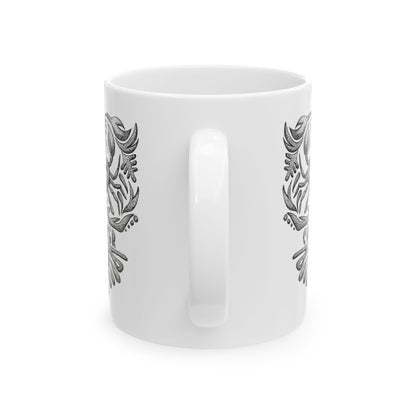 Cancer Zodiac Ceramic Mug, (11oz, 15oz). Perfect Gift for Astrology Enthusiasts. Gift for Her, Gift for Him.