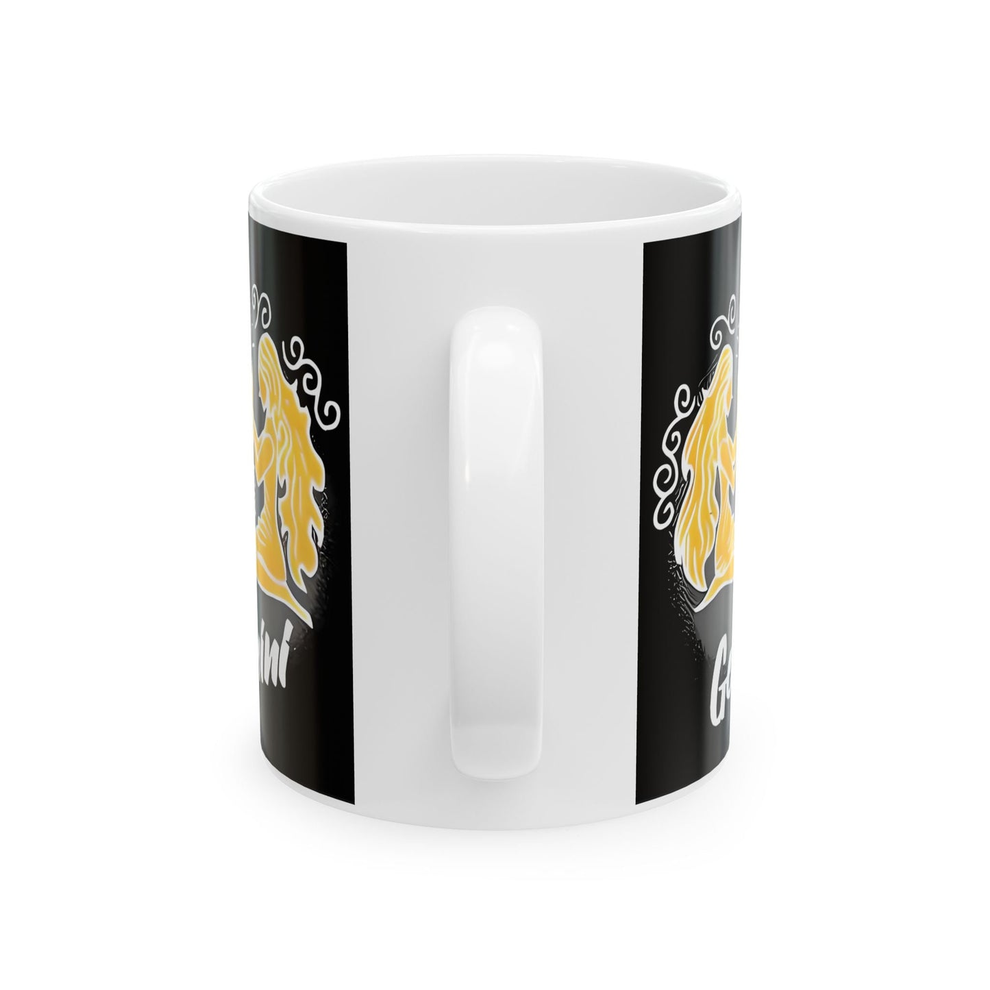 Gemini Zodiac Ceramic Mug, (11oz, 15oz). Perfect Gift for Astrology Enthusiasts. Gift for Her, Gift for Him.