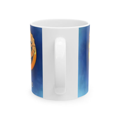 Aries Zodiac Ceramic Mug, (11oz, 15oz). Perfect Gift for Astrology Enthusiasts. Gift for Her, Gift for Him.