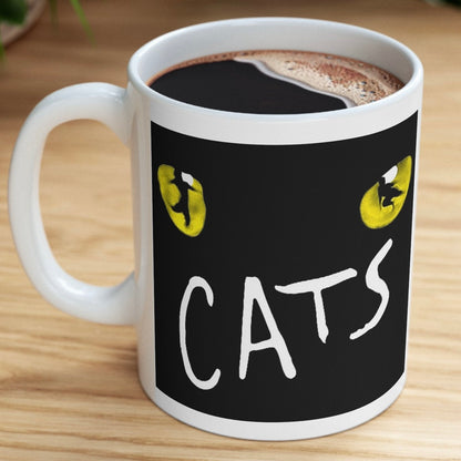 CATS Ceramic Mug - (11oz, 15oz) Ideal Gift for Broadway Enthusiasts