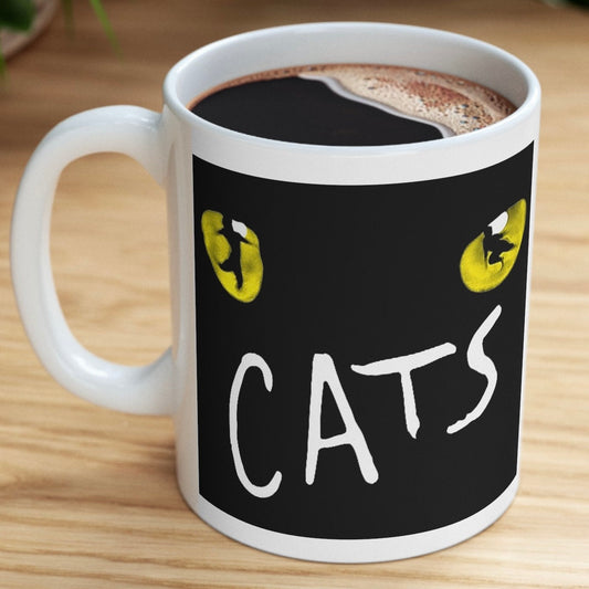 CATS Ceramic Mug - (11oz, 15oz) Ideal Gift for Broadway Enthusiasts