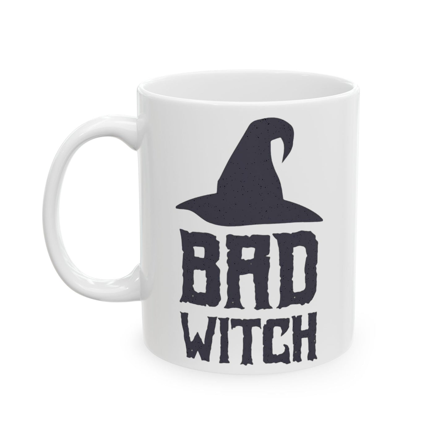 Bad Witch Halloween Ceramic Mug | Available in 11oz & 15oz | Perfect Gift for Halloween Enthusiasts | Spooky Mug for Him or Her.