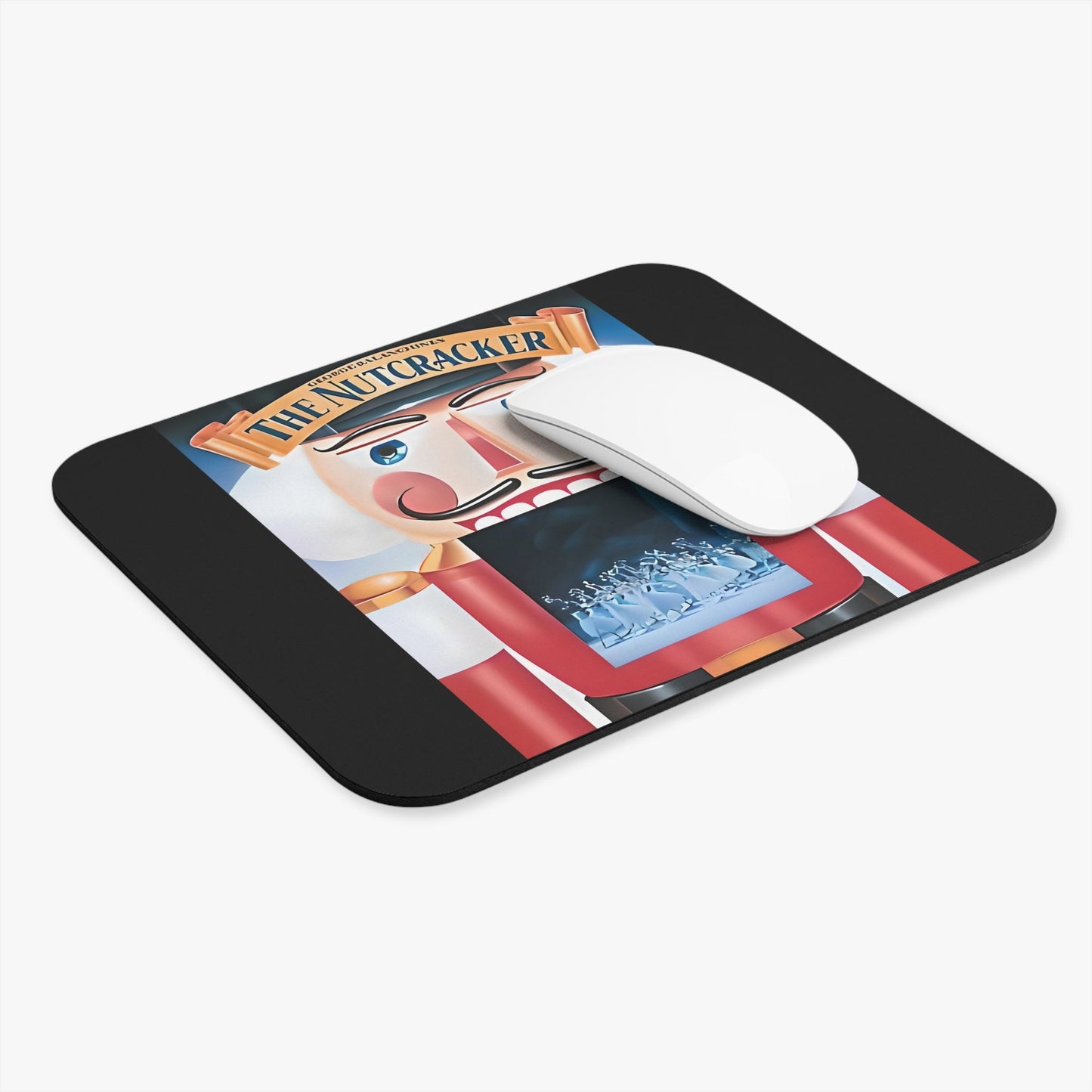 The Nutcracker Musical Theater Mouse Pad (Rectangle). Great gift for Ballet enthusiasts. Gift for her. Gift for him.