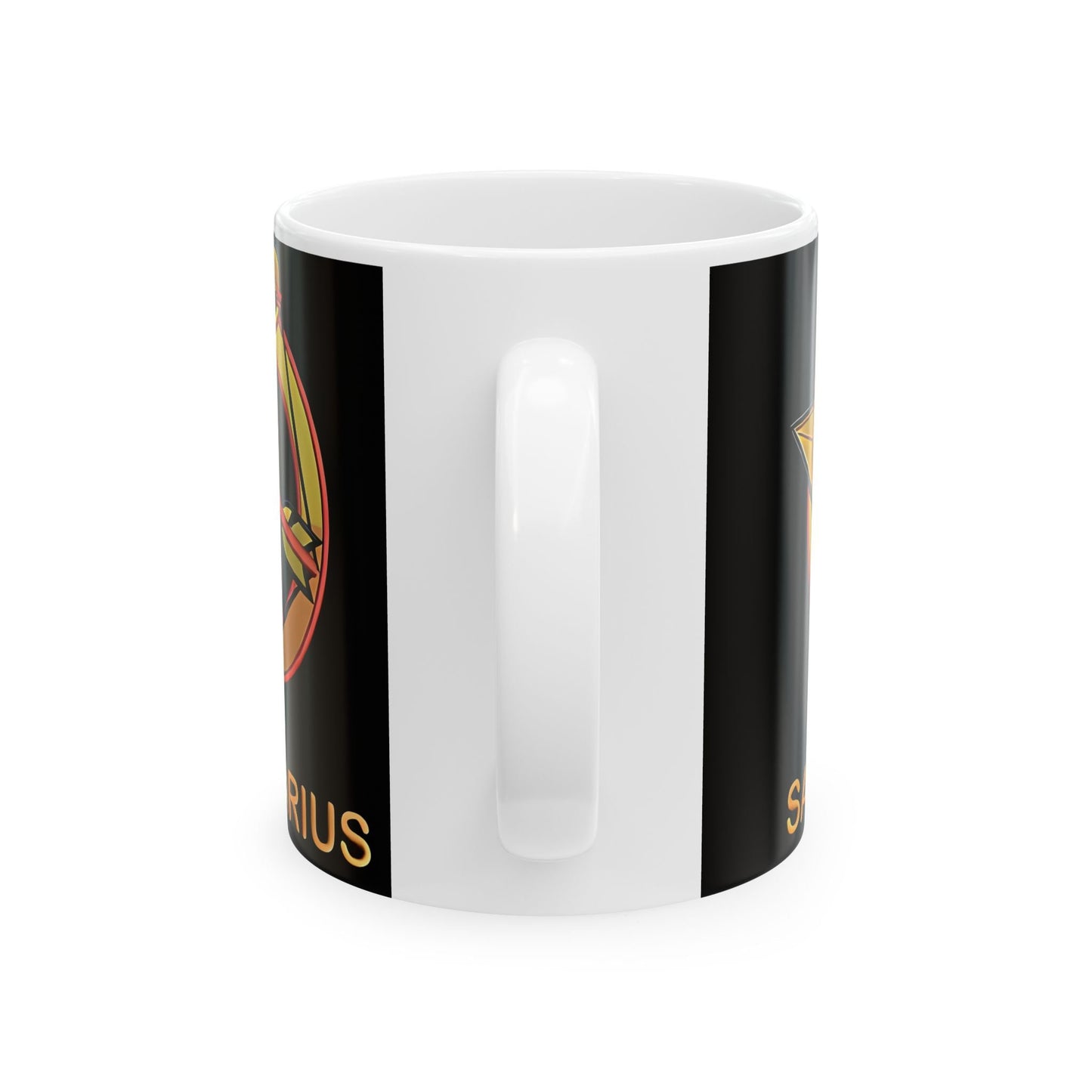 Sagittarius Zodiac Ceramic Mug, (11oz, 15oz). Perfect Gift for Astrology Enthusiasts. Gift for Her, Gift for Him.