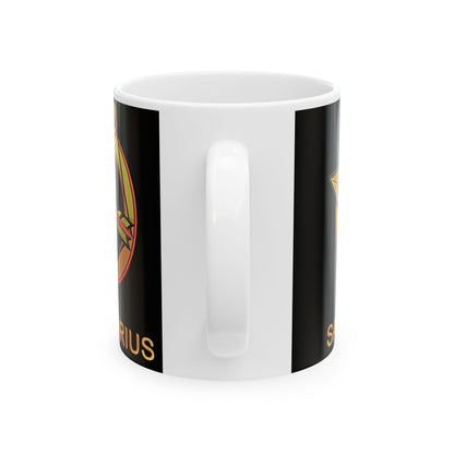 Sagittarius Zodiac Ceramic Mug, (11oz, 15oz). Perfect Gift for Astrology Enthusiasts. Gift for Her, Gift for Him.