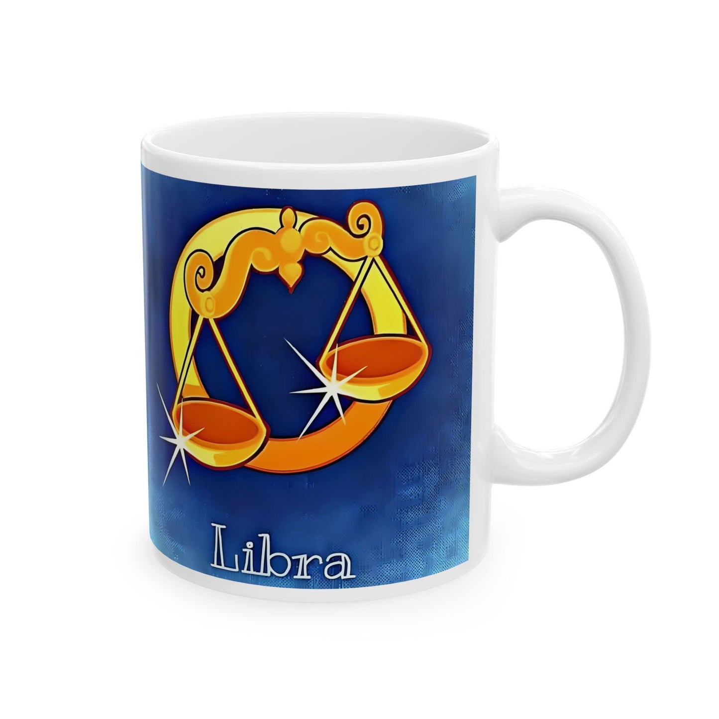 Libra Zodiac Ceramic Mug, (11oz, 15oz). Perfect Gift for Astrology Enthusiasts. Gift for Her, Gift for Him.