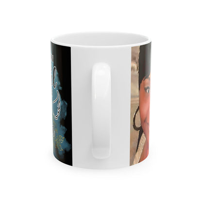 Personalized Mom Memorial Ceramic Mug With Photo and Poem, (11oz, 15oz). Gift for her. Gift for Him.