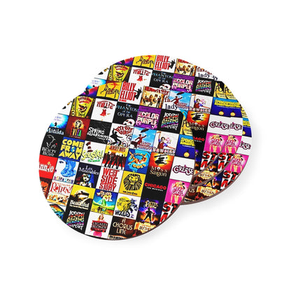 Broadway Musical Theater Coasters. Perfect Gift For Broadway Musical Enthusiast.