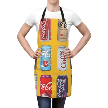 Coca-Cola Apron. Classic Retro Style for Your Kitchen. Gift for her. Gift for him.