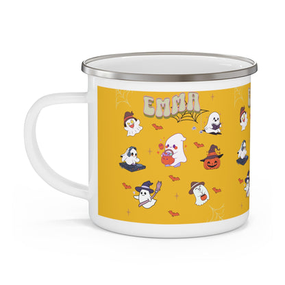 Personalized Halloween Mug. Custom Name Mug. Spooky Season Gift. Perfect for Halloween Enthusiasts.