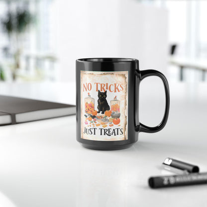 No Tricks Just Treats Halloween Mug, Halloween Lover Gift, Halloween Gift, Teacher Gift, Halloween Decor.