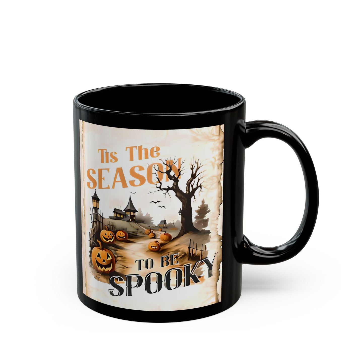 Tis The Season To Be Spooky Halloween Mug, Halloween Lover Gift, Halloween Gift, Teacher Gift, Halloween Decor.