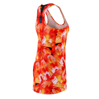 Butterflies Women's Cut and Sew Racerback Dress, Perfect Gift for Her.